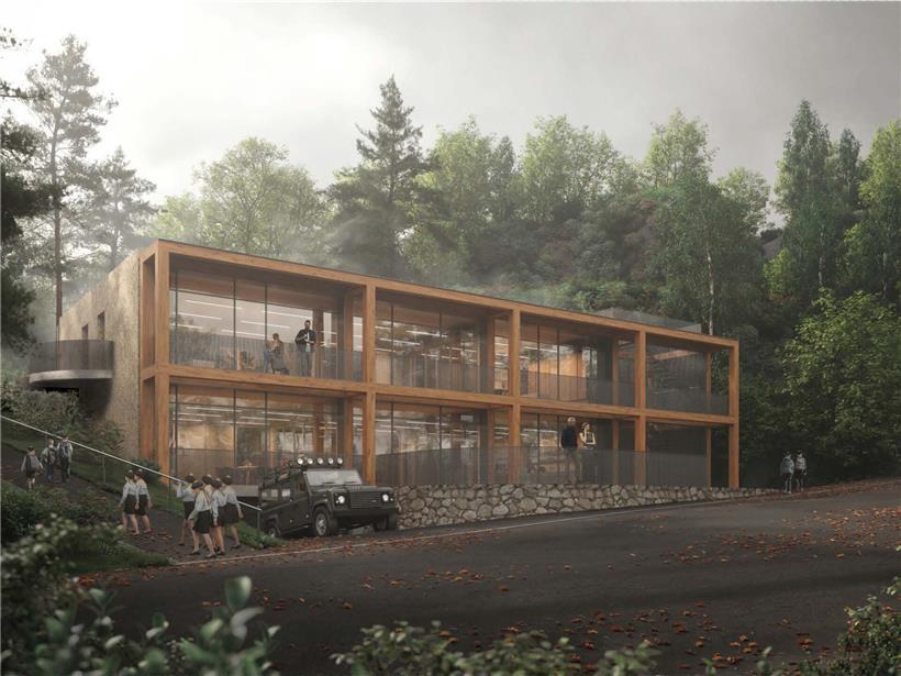 Baustelle in der rue de la montagne in Hamm mit 43 Prozent höheren Baukosten als geplant