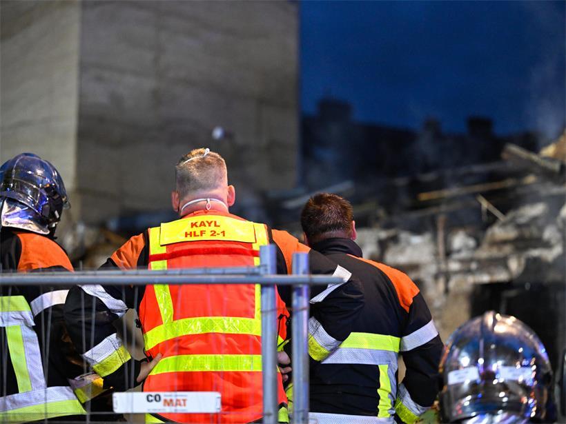 Brand im Escher „Benu Village“ – Löscharbeiten bis spät in die Nacht