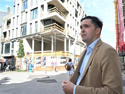 Alejandro Marx hat im Jahr 2019 eine Wohnung im ehemaligen „Scholesch Eck“ gekauft