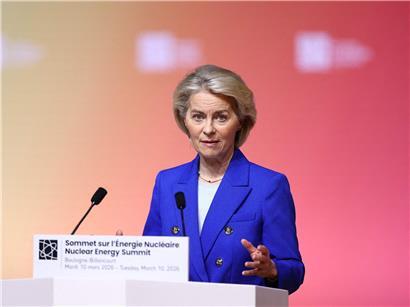 Ursula von der Leyen bei Emmanuel Macrons Nuklear-Gipfel diskutiert Atomenergie und europäische Energiepolitik