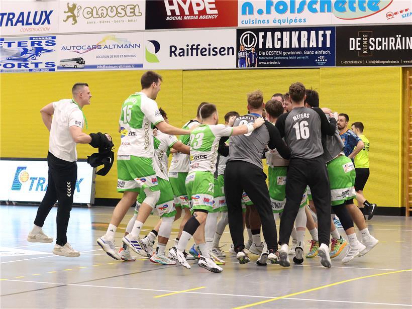 Berchem feiert nach der Schlusssirene