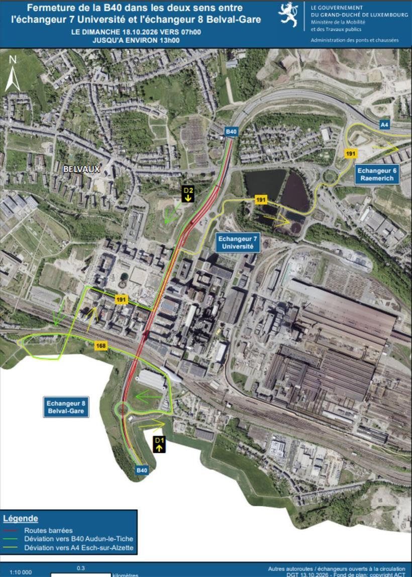 Micheville-Tunnel am Sonntag wegen Sicherheitsübung gesperrt 
