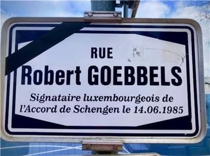 Schengen trauert um Goebbels