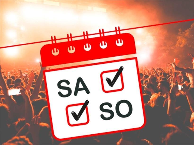 Was läuft am Wochenende? 