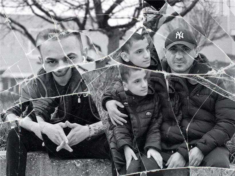 Porträt von Mohammad, der an posttraumatischen Belastungsstörungen und Depressionen leidet, symbolisiert psychische Gesundheit.