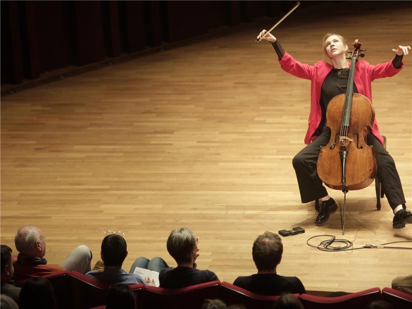 Cellistin Valerie Fritz begeisterte mit einem sehr eklektischen Programm