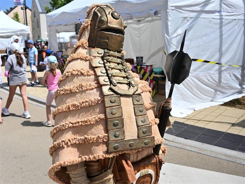 Das sind die Fotos vom Comicfestival in Contern