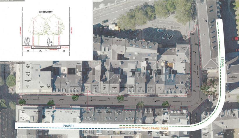Baustellenphasen Übersicht mit Zeitplan, geschätzte Dauer zwei Monate, Bauprojekt Ablauf visualisiert