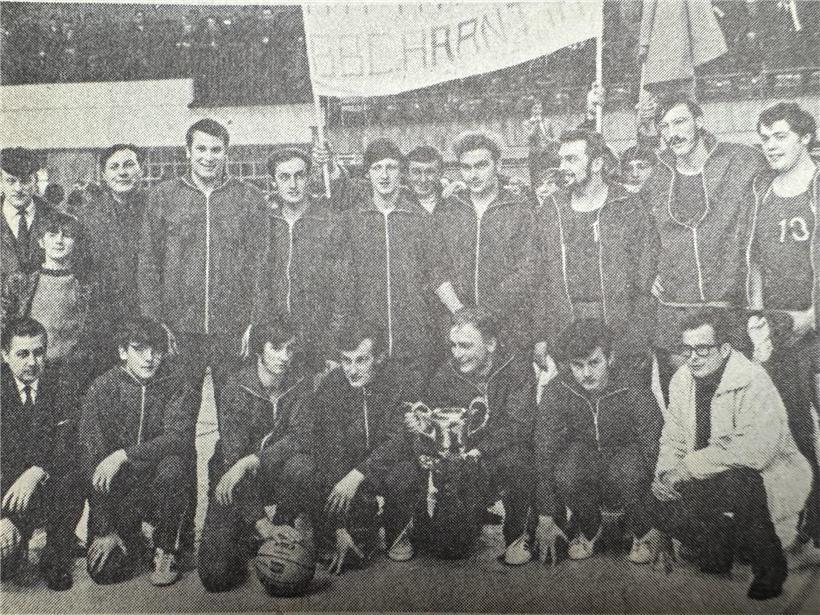 Felser Team 1970 mit dem einzigen Titel der Vereinsgeschichte, historische Mannschaftsaufnahme in Vereinskleidung