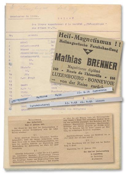 Das Leben von Mathias Brenner in wenigen Dokumenten