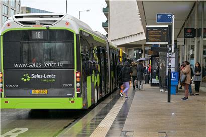 Neues Autobusnetz der Ville de Luxembourg ab 22. Februar mit aktualisierten Linien und Haltestellen für besseren Nahverkehr