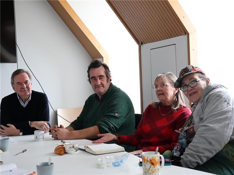 Guy Foetz, Francis, Marie-Marthe Muller und Chantal im Interview mit dem Tageblatt am Freitag