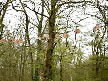 Demonstration der Bürgerinitiative 2022 gegen Contournement-Planungen im Bobësch Wald, größter Betroffener des Projekts