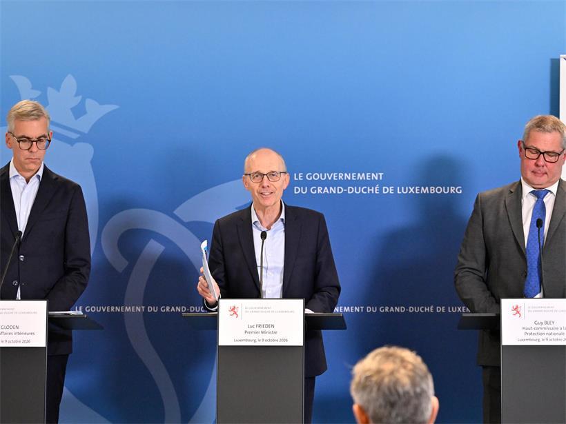 „Der Grundgedanke der Resilienz ist die Solidarität“, sagt Premier Luc Frieden (CSV)