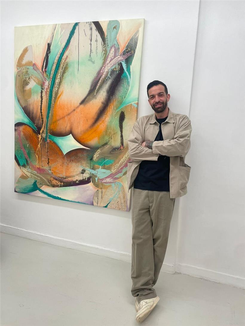 Der Luxemburger Künstler Eric Mangen in Frankfurt