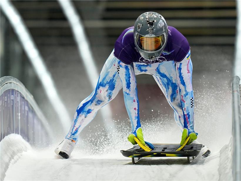 Ukrainischer Soldat Wladyslaw Heraskewytsch mit auffälligem Helm sorgt für Aufsehen im Kriegsgeschehen