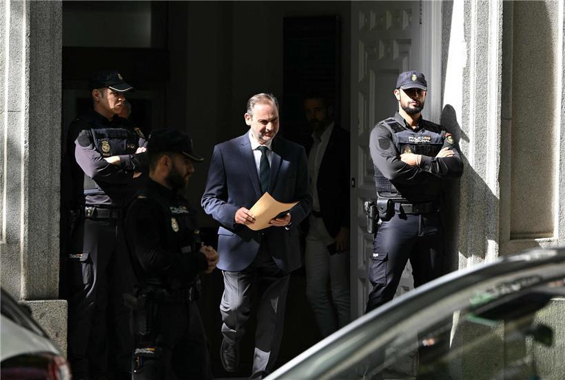 José Luis Ábalos, ehemaliger spanischer Transportminister, verlässt im Oktober 2025 den Obersten Gerichtshof