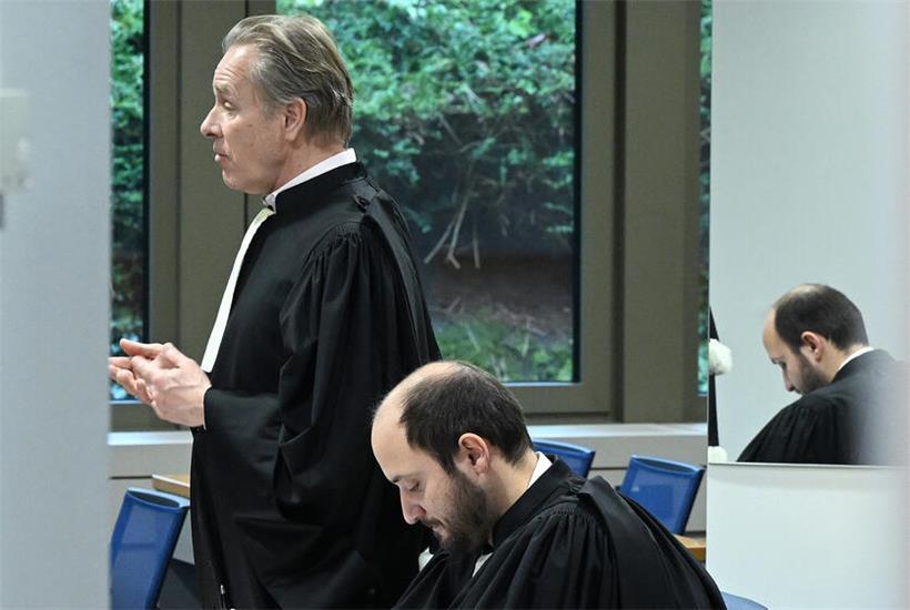 Die Anwälte von Philippe Wilmes: François Prum (l.) und Alexej Nickels (r.)