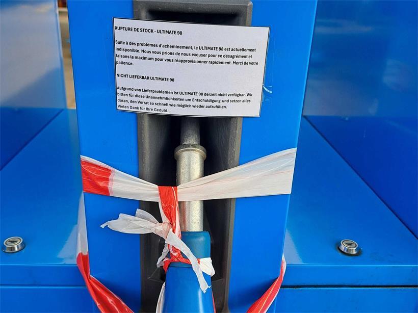 Die Aral in Gonderingen am Mittwoch