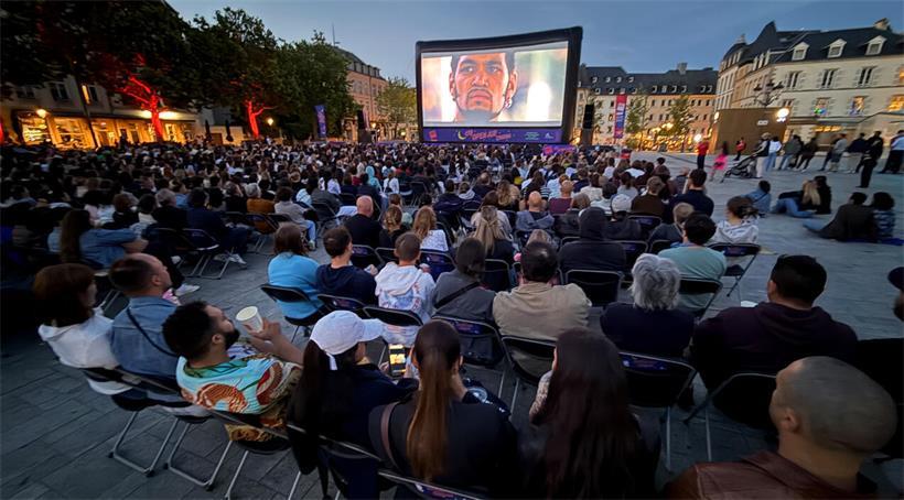 Die Eröffnungsnacht des „City Open Air Cinema“ am Donnerstag war gut besucht