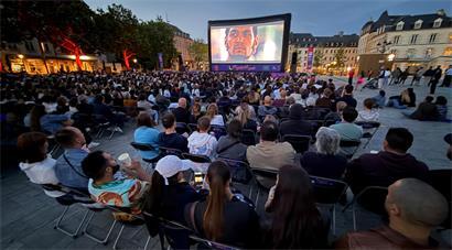 Die Eröffnungsnacht des „City Open Air Cinema“ am Donnerstag war gut besucht