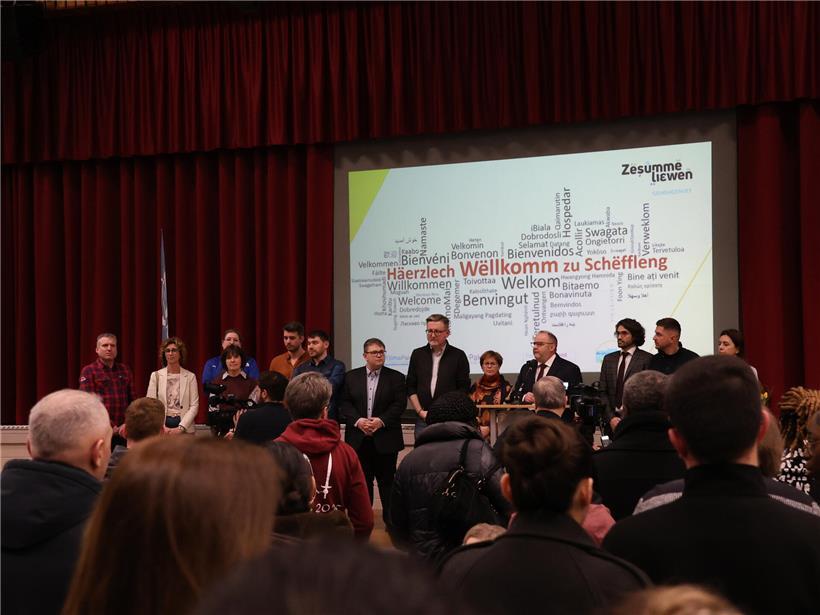 Gemeindeverantwortliche begrüßen neue Einwohner bei Willkommensveranstaltung am Donnerstag