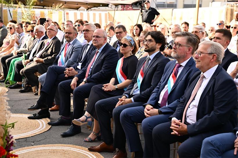Die Politprominenz versammelte sich am Montag in Schifflingen