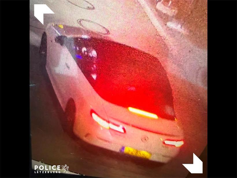 Unbekannte sprengen Geldautomaten in Vianden Die Polizei fahndet nach einem weißen Mercedes