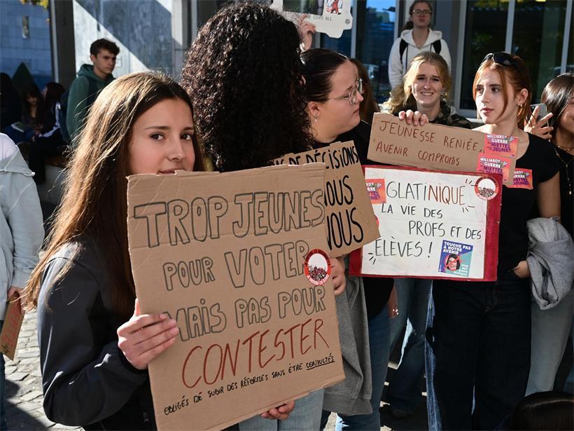 Die Protestbewegung der belgischen Schüler könnte sich diese Woche noch ausweiten
