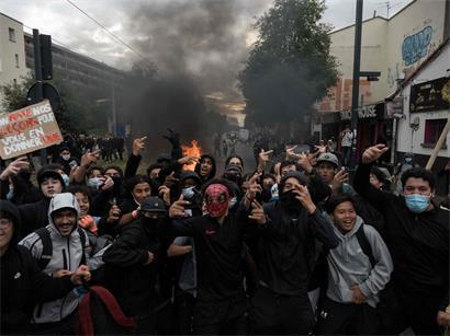 Die Proteste haben sich seit Ende September noch nicht beruhigt
