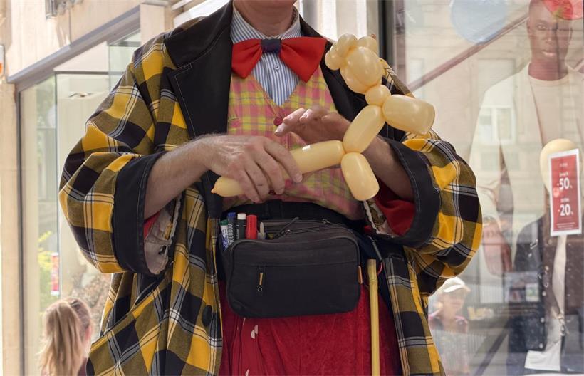 Die Stärke des Clowns: Luftballontiere