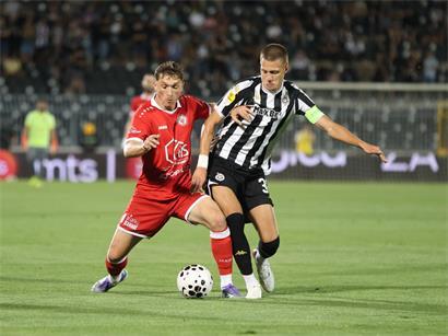 Die Strassener mussten sich im Hexenkessel von Partizan Belgrad geschlagen geben