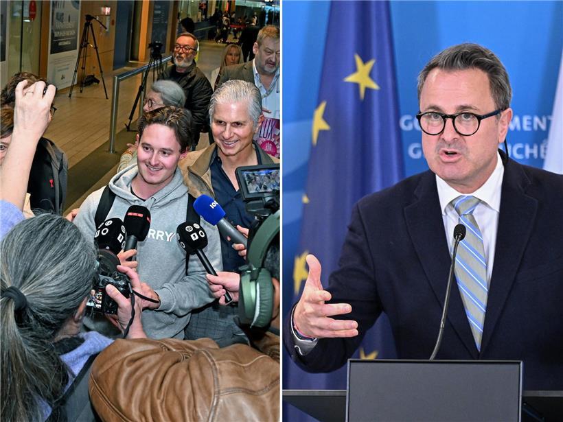 Erste Evakuierte kommen am Flughafen Findel an, Außenminister Bettel informiert über Rückführungen am Freitag