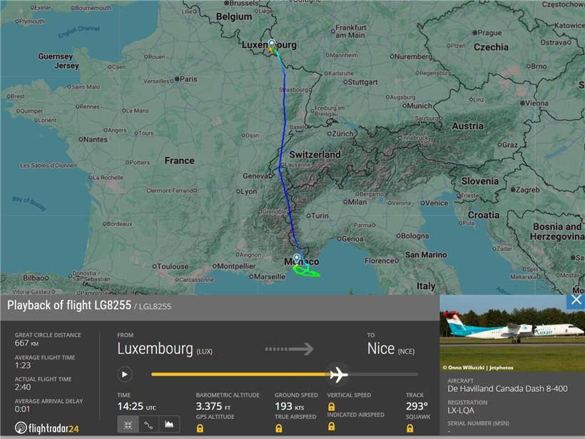 Die geplante Strecke