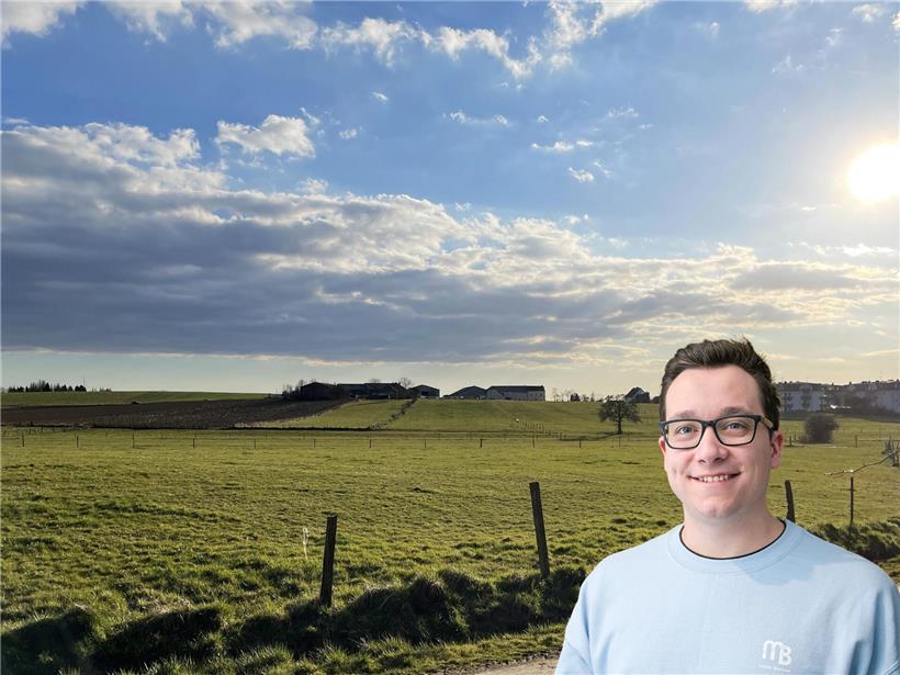 Hochdruckgebiet über der Landschaft sorgt für sonniges und stabiles Wetter in den kommenden Tagen