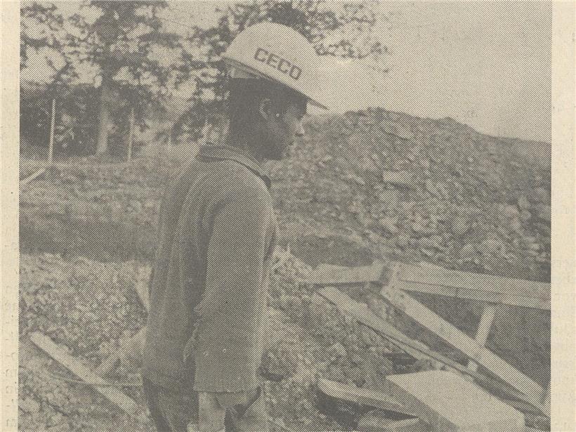 Titelseite der Wochenzeitung Lëtzeburger Land vom 16. Juni 1972 mit Schlagzeile zu behördlichem Rassismus