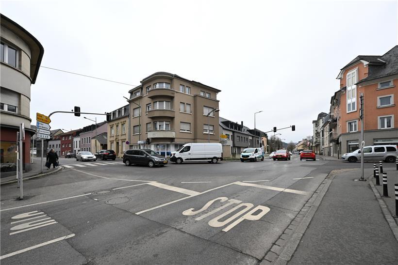 Historische Knepperkräizung mit verbessertem Verkehrsfluss und moderner Verkehrsinfrastruktur in Deutschland