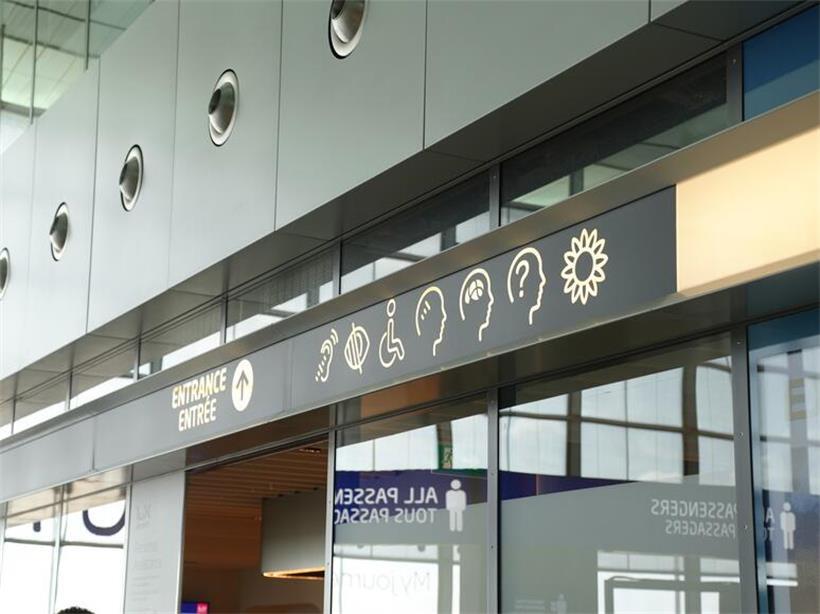Ein neuer Bereich im Flughafen soll für mehr Inklusion in der Gesellschaft sorgen