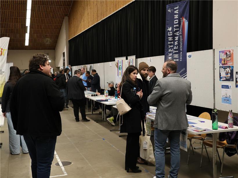 Bürgerempfang am Donnerstagabend im Hall Polyvalent mit Gästen und festlicher Atmosphäre