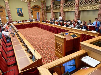 Einer der Orte, an denen sich der politische Diskurs abspielt: die Abgeordnetenkammer in Luxemburg-Stadt (Symbolbild)
