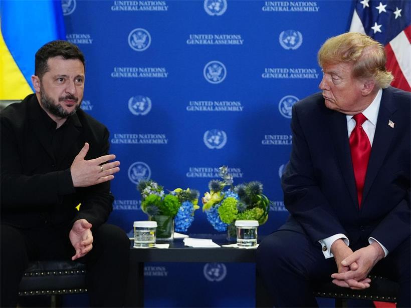 Es sind nicht die ersten Spannungen zwischen US-Präsident Donald Trump und der ukrainische Präsident Wolodymyr Selenskyj