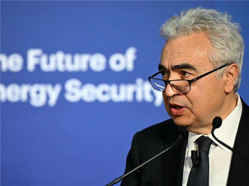 Fatih Birol, IEA-Exekutivdirektor, spricht am 16. März 2026 über strategische Ölvorräte wegen Hormus-Blockade im Iran-Krieg.