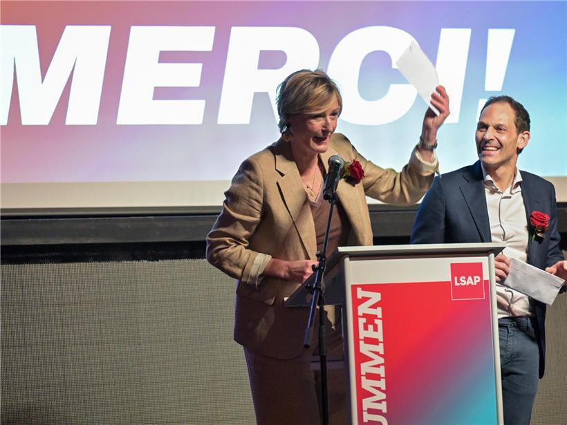 Francine Closener und Dan Biancalana verabschieden sich nach vier Jahren als Parteispitze bei politischer Veranstaltung