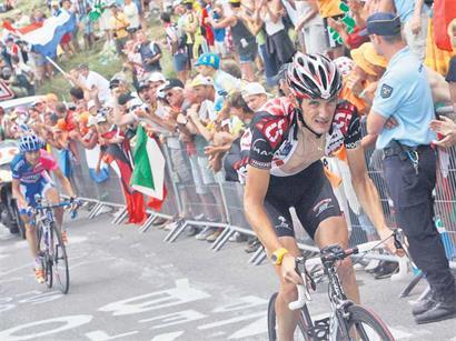 Frank Schleck war am 18. Juli 2006 der schnellste Radsportler auf der Alpe d‘Huez