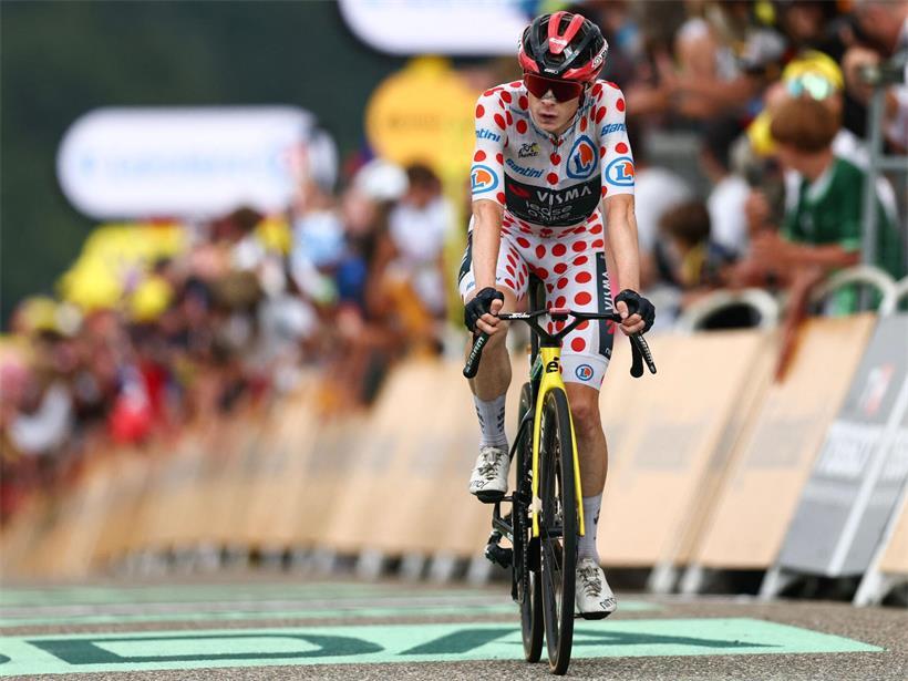 Für den Dänen Jonas Vingegaard ist die diesjährige Tour de France vorbei