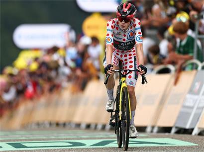 Für den Dänen Jonas Vingegaard ist die diesjährige Tour de France vorbei