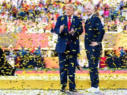 Gianni Infantino will weiterhin im Goldregen stehen