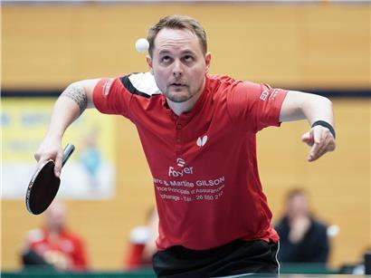 Gilles Michely und Linger konzentrieren sich im Spiel, um Niederlage gegen Berburg zu vergessen