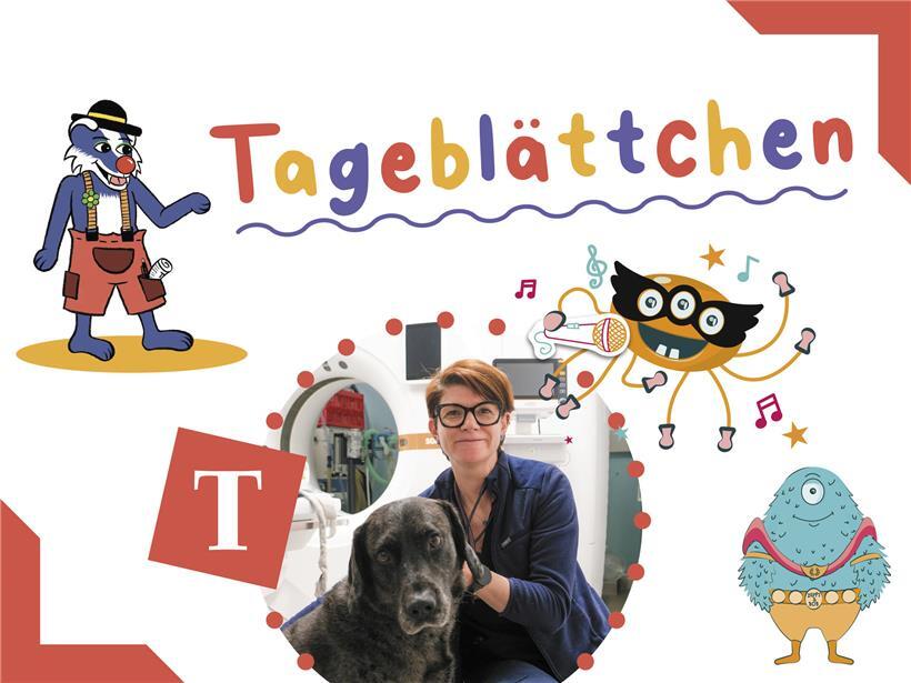 Heute besuchen wir die Tierärztin Carole