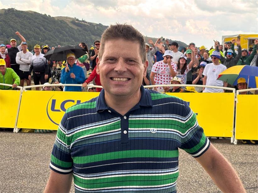 Jan Ullrich war am Samstag bei der Tour de France zu Gast